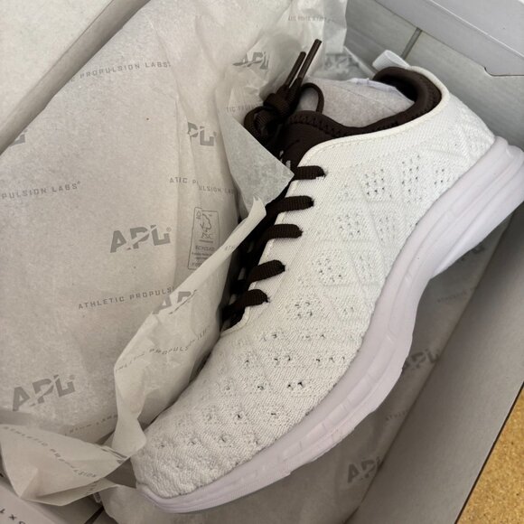NIB | APL Techloom Phantom White Chocolate Trainers Sneakers - Picture 2 of 4